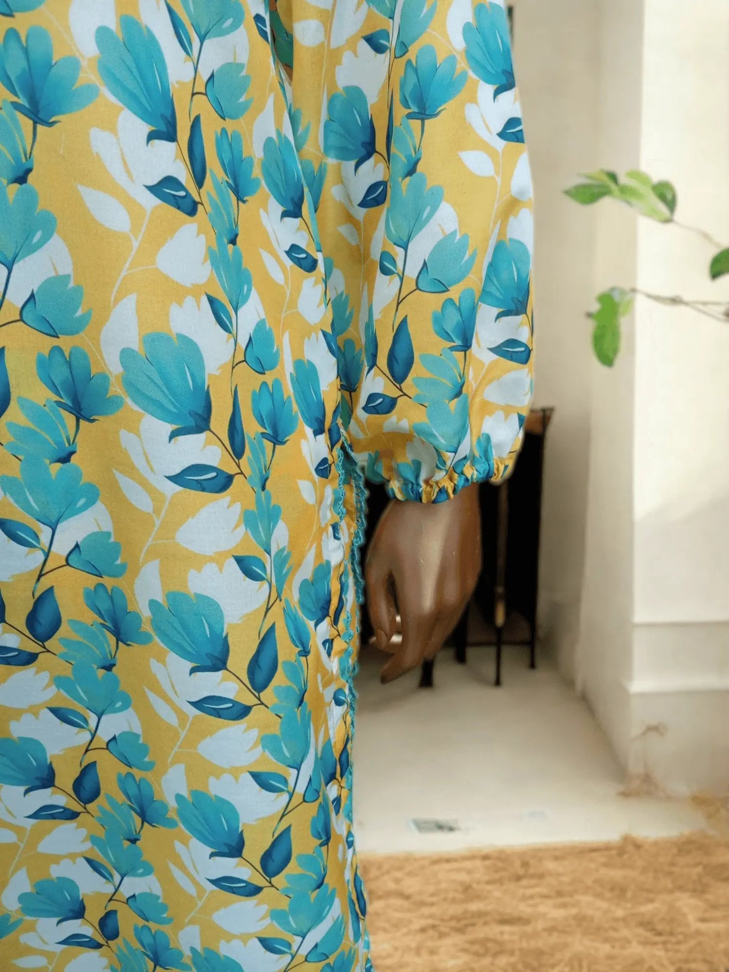 3 pc printed Swiss lawn suit - Breeze - Ushams Clothing