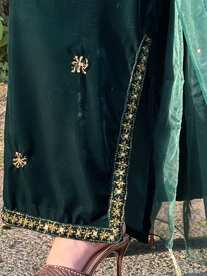 3-PC Velvet Kaftan - Grace