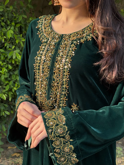 3-PC Velvet Kaftan - Grace