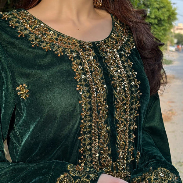 3-PC Velvet Kaftan - Grace