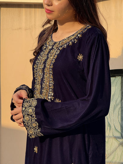 3-PC Velvet Kaftan - Grace