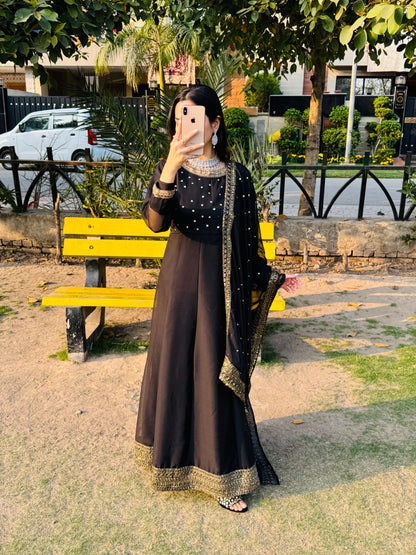 3pc Anarkali Pishwas - limelight