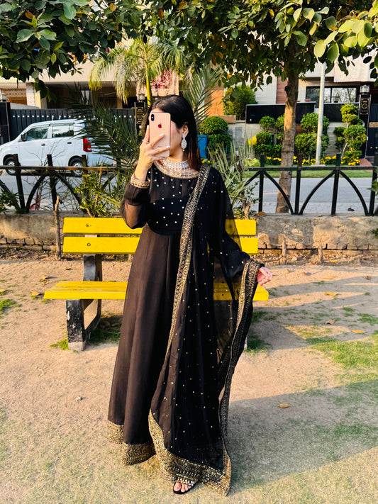 3pc Anarkali Pishwas - limelight