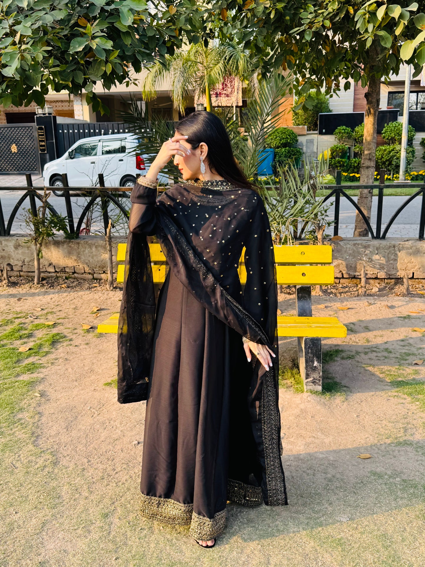 3pc Anarkali Pishwas - limelight
