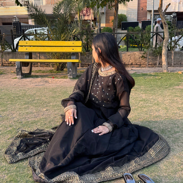 3pc Anarkali Pishwas - limelight