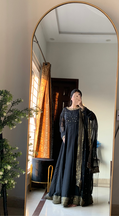 3pc Anarkali Pishwas - limelight