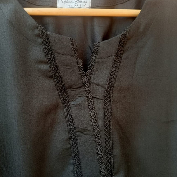 2 pc printed farshi shalwar kameez in stone linen- Marble