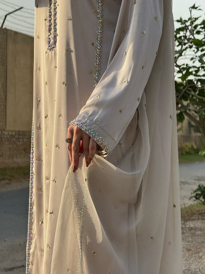 3pc Muse hand work stitched suit- Shine